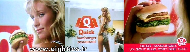 restaurant quick hamburgers années 80 fast-food